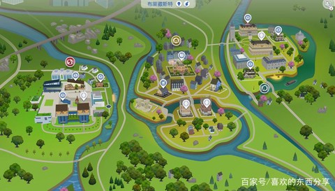 模拟人生4地图怎么看[图1]