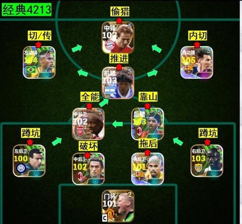 实况足球中场怎么装[图1]