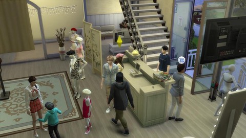 模拟人生4怎么开业[图2]